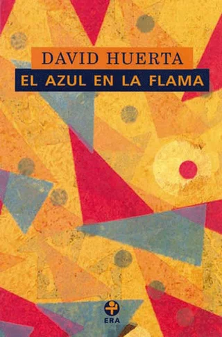 El azul en la flama cover